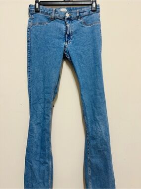 H&M Blue Flared Kids Jeans